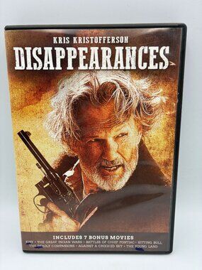 Disappearances Kris Kristofferson DVD 2006 Echo Bridge Multi Movie Drama Western
